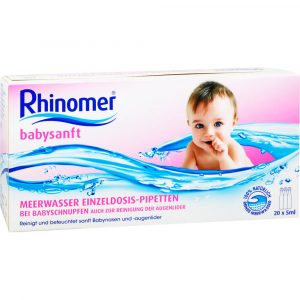 RHINOMER babysanft Meerwasser 5ml EinzeldosisPipetten