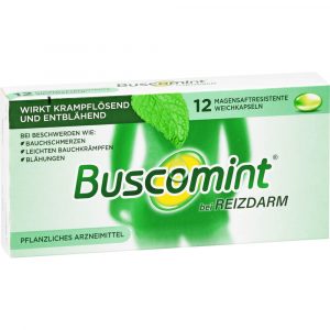 BUSCOMINT bei Reizdarm 0,2 ml magensaftresistente Weichkapseln