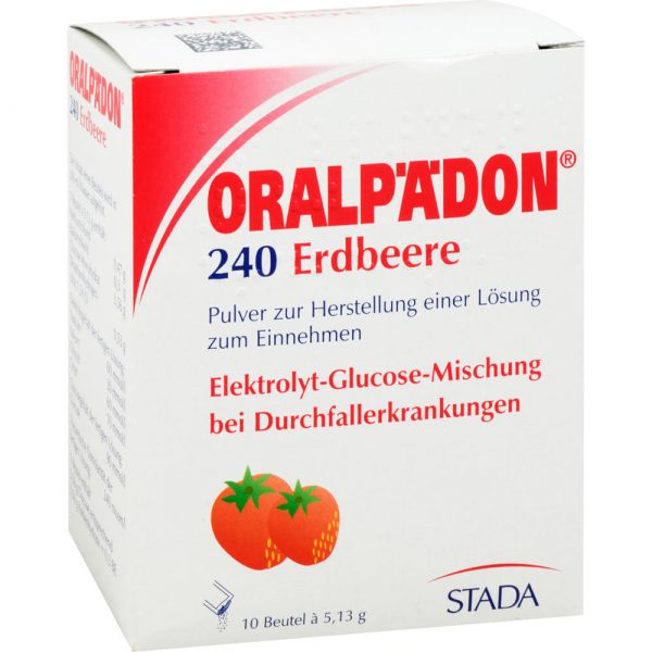 ORALPÄDON 240 Erdbeere Beutel  Pulver