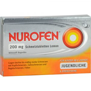 NUROFEN 200 mg Schmelztabletten Lemon