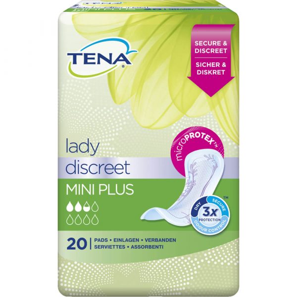 TENA LADY Discreet Einlagen mini plus