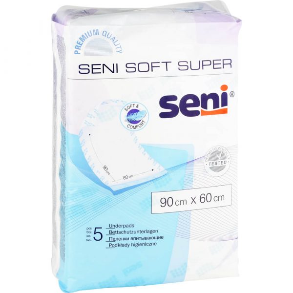 SENI Soft Super Bettschutzunterlagen 90 x 60 cm