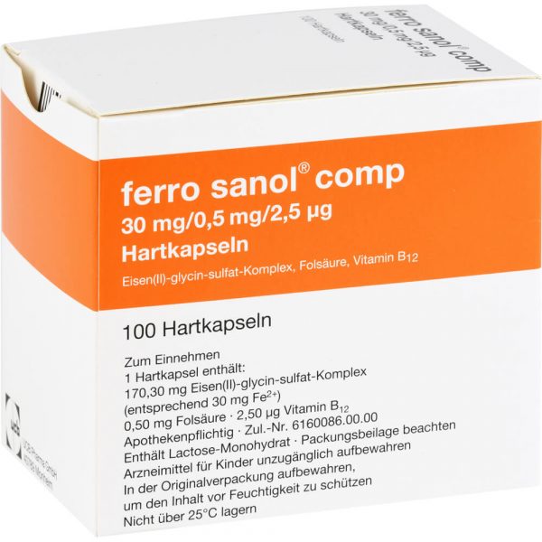 FERRO SANOL complex Hartkapseln magensaftresistent