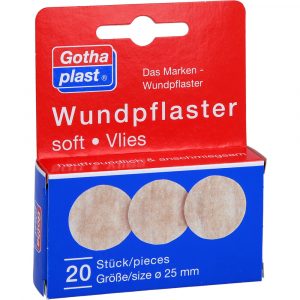 GOTHAPLAST Wundpflasche soft Vlies 2,5 cm