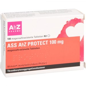 ASS AbZ PROTECT 100 mg magensaftresistente Tabletten