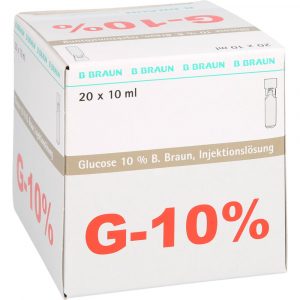 GLUCOSE 10% B.Braun Mini Plasco connect Injektionslösung