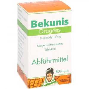 BEKUNIS Dragees Bisacodyl 5 mg magensaftresistente Tabletten