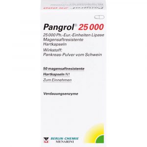PANGROL 25.000 Hartkapseln mit magensaftresistent überzur Pellets