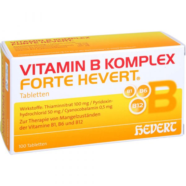VITAMIN B Komplex forte Hevert Tabletten