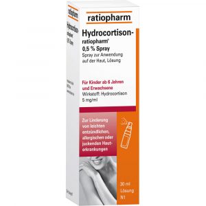 HYDROCORTISON-ratiopharm 0,5% Spray