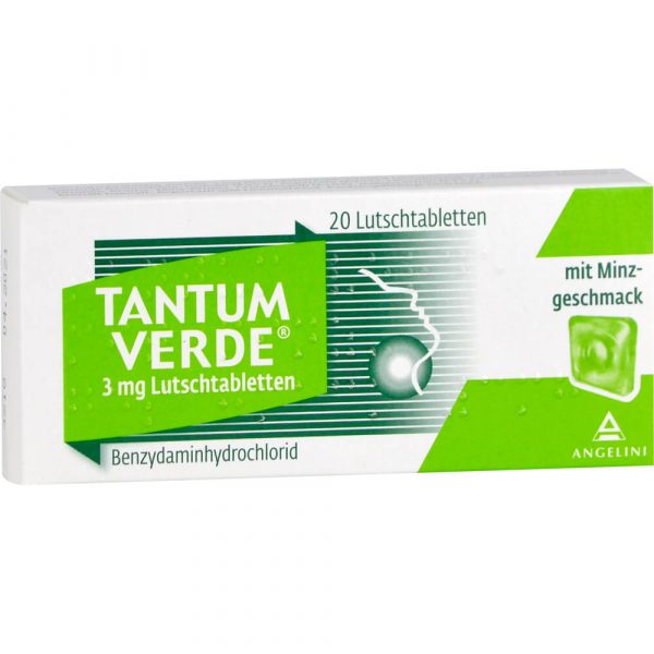 TANTUM VERDE 3 mg Lutschtabletten mit Minzgeschmack