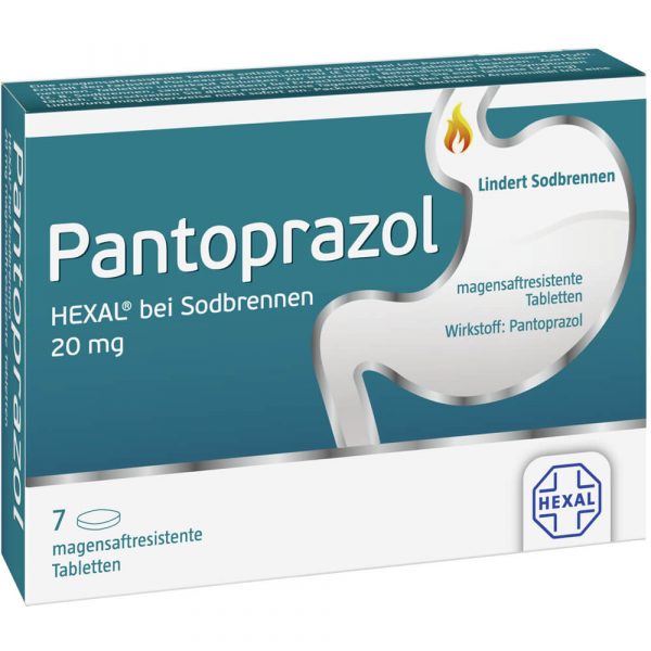 PANTOPRAZOL HEXAL bei Sodbrennen magensaftresistente Tabletten