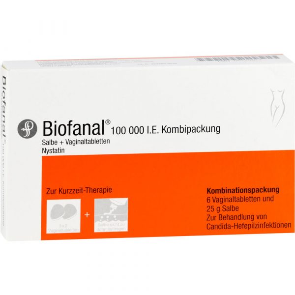 BIOFANAL Kombipackung 25g Salbe + 6 Vagegen Tabletten