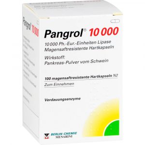 PANGROL 10.000 magensaftresistente Hartkapseln