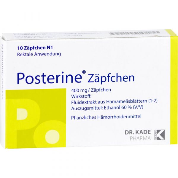 POSTERINE Zäpfchen