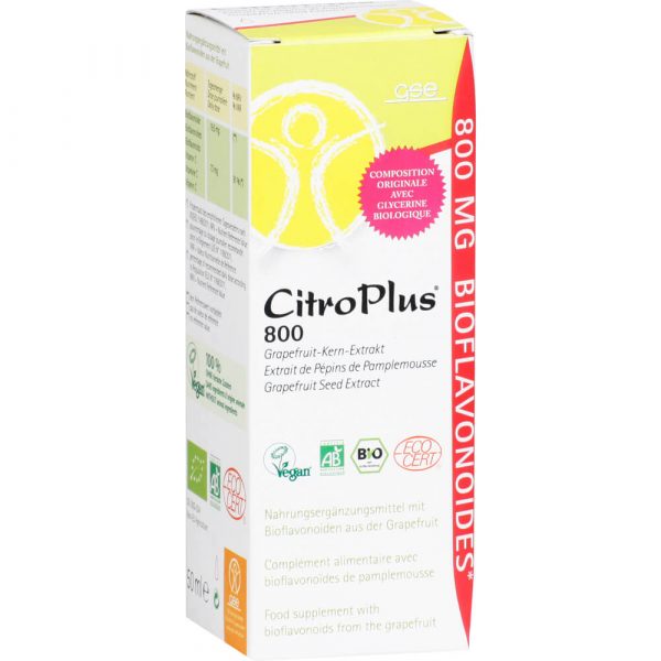 CITROPLUS 800 Bio Grapefruitkern Extrakt Liquidum