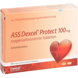 ASS Dexcel Protect 100 mg magensaftresistente Tabletten