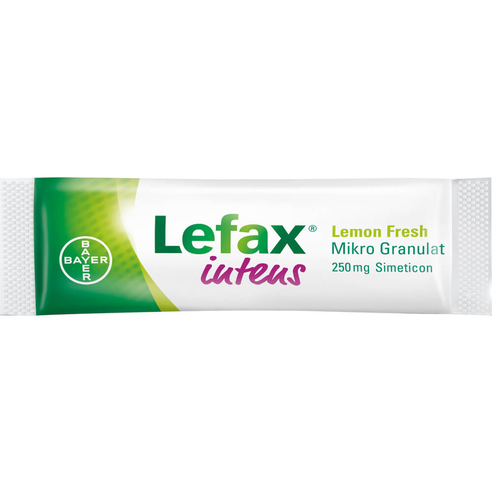 LEFAX intens Lemon Fresh Mikro Granulat 250 mg Simeticon - Blumenrather  Apotheke