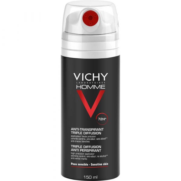 VICHY HOMME Deo Spray 72h