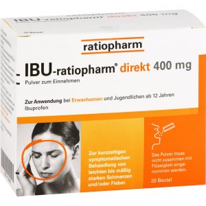 IBU-RATIOPHARM direkt 400 mg Pulver