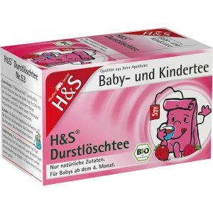 H&S Bio Baby- und Kindertee Durstlöschtee Filterb