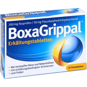 BOXAGRIPPAL Erkältungstabletten 200 mg/30 mg