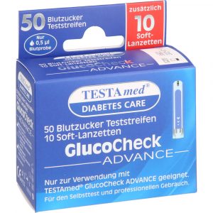 TESTAMED GlucoCheck Advance 50 Teststreifen