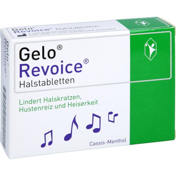 GELOREVOICE Halstabletten Cassis-Menthol