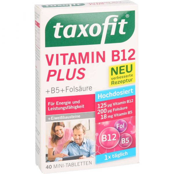 TAXOFIT Vitamin B12 Plus Tabletten