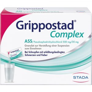 Grippostad Complex ASS/Pseudoephedrin 500 mg/30 mg