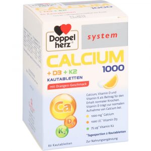 Doppelherz Calcium 1000+D3+K2