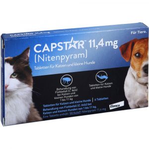 CAPSTAR 11,4 mg Tabletten für Katzen/kleine Hunde