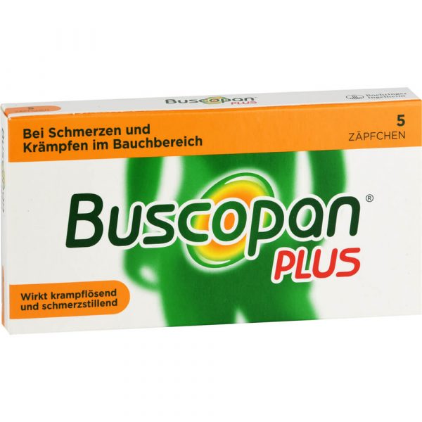 BUSCOPAN plus Zäpfchen