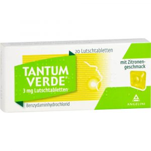 TANTUM VERDE 3 mg Lutschtabletten mit Zitronengeschmack