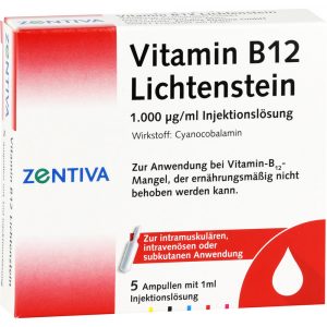 VITAMIN B12 1.000 μg Lichtenstein Ampullen