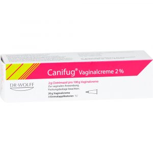 CANIFUG Vaginalcreme 2% mit 3 Applikatoren