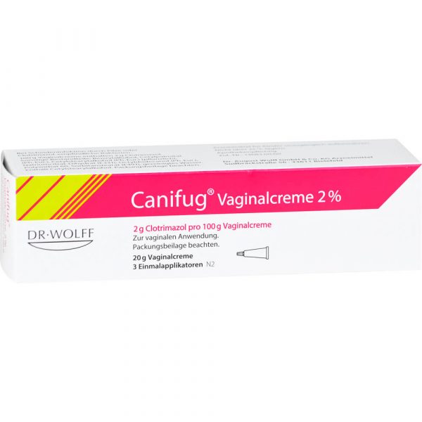 CANIFUG Vaginalcreme 2% mit 3 Applikatoren