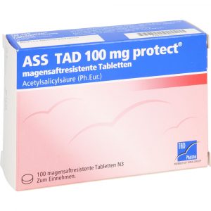 ASS TAD 100 mg protect magensaftresistente Filmtabletten