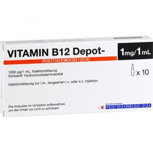 VITAMIN B12 DEPOT Rotexmedica Injektionslösung