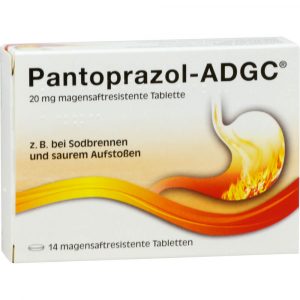 PANTOPRAZOL ADGC 20 mg magensaftresistente Tabletten