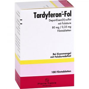 TARDYFERON-Fol Depot-Eisen(II) mit Folsäure Filmtabletten