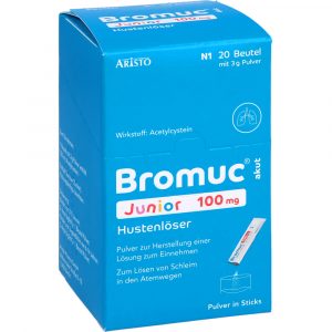 BROMUC akut Junior 100 mg Hustenlöser P.H.e.L.zur E.