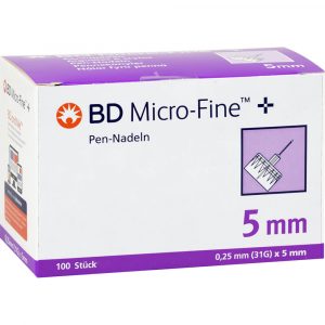 BD MICRO-FINE+ Pen-Nadeln 0,25 x 5 mm 31 G