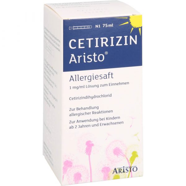 CETIRIZIN Aristo Allergiesaft 1 mg/ml