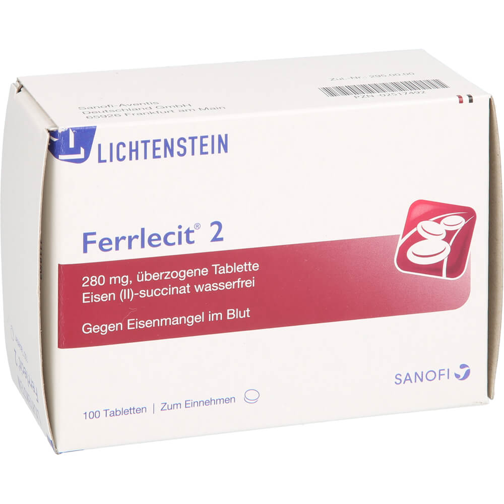 FERRLECIT 2 überzogene Tabletten - Blumenrather Apotheke
