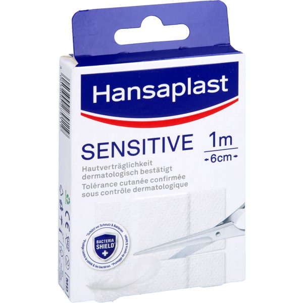 HANSAPLAST Sensitive Pflast.hypoallergen 6 cm x 1 m